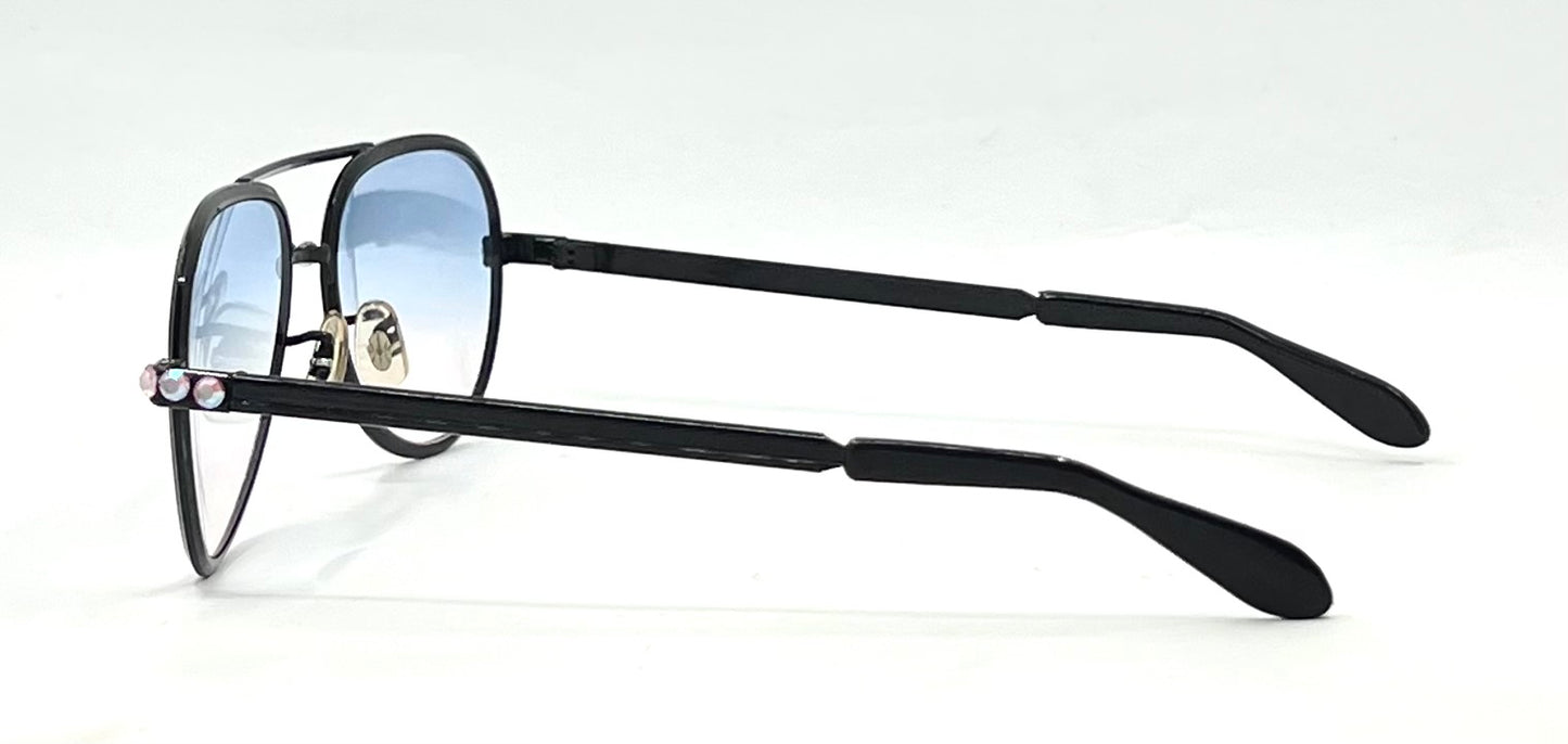 American Optical VINTAGE AO Sunglasses-New Blue Gradient Custom Lenses