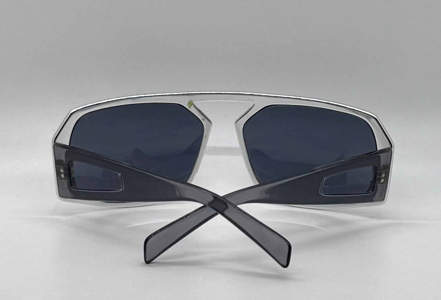 Black Watch Cool-Ray 400 VINTAGE Chrome Shield Sunglasses-DEADSTOCK/UNWORN-RARE