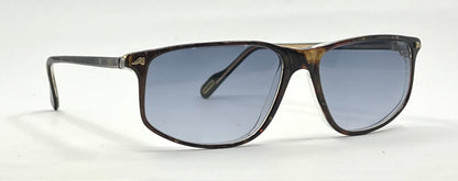 Alpina EA 76–3337602 Vintage Sunglasses-New Blue Smoke Gradient Custom Lenses-56mm