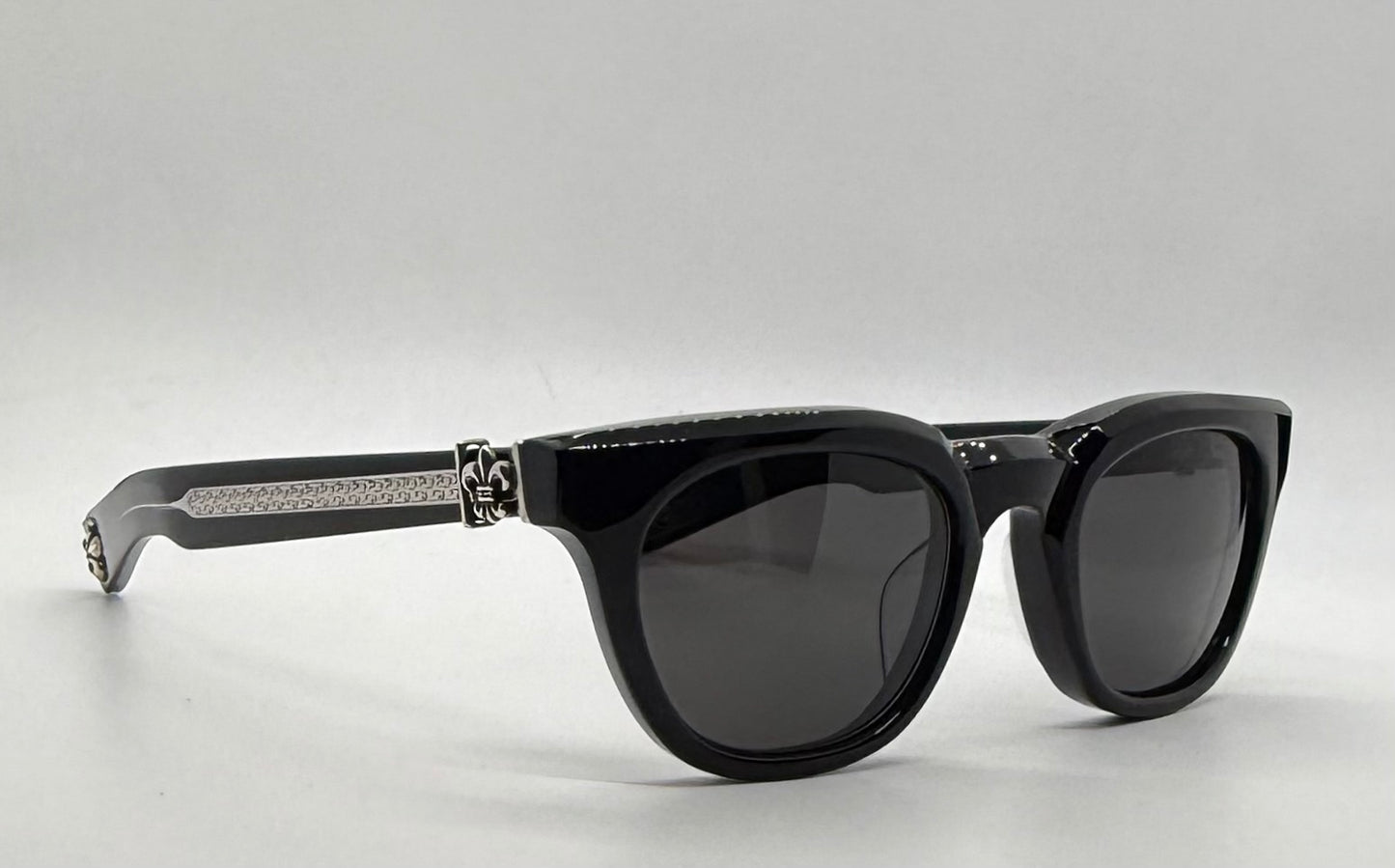 Chrome Hearts Penetranus Rex BK 49-25-143 Sunglasses Full Kit Japan Zeiss Lenses