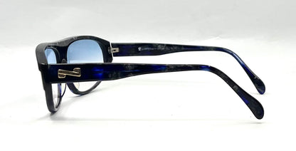 Neostyle Fashtrend 33/667 VINTAGE Sunglasses-Blue Acetate-New Gradient Custom Lenses