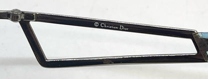 Dior Clubbing/S Vintage Y2K Vintage Silver/Blue Sunglasses-Unworn-Rare Italy