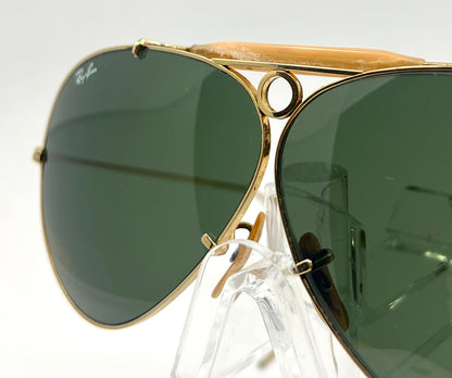 1940s B&L Ray-Ban Small-Hole Outdoorsman 12K GF – Full Kit USA-Vintage