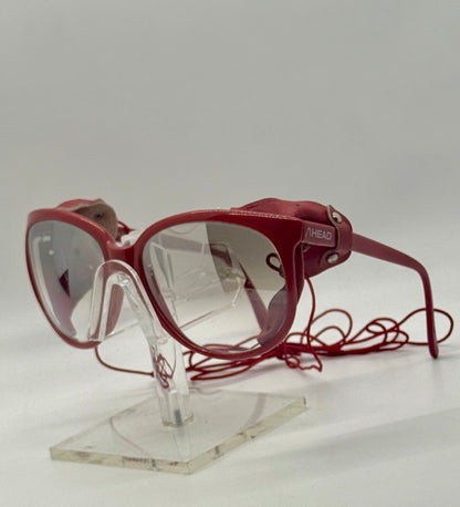 HEAD 4 PEAK Vintage Alpine Glacier Sunglasses Japan Leather Side Shields