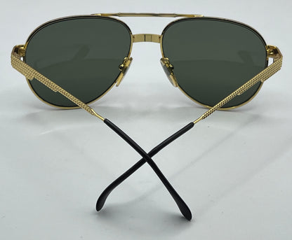 HILTON LONDON Sunglasses Mod. CLUB 3 - Col.2 54mm Gold Plated Frame-Authentic