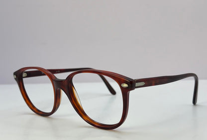 VINTAGE 80’s RARE PERSOL RATTI P 51/72 Eyeglass Frame - Handmade In Italy