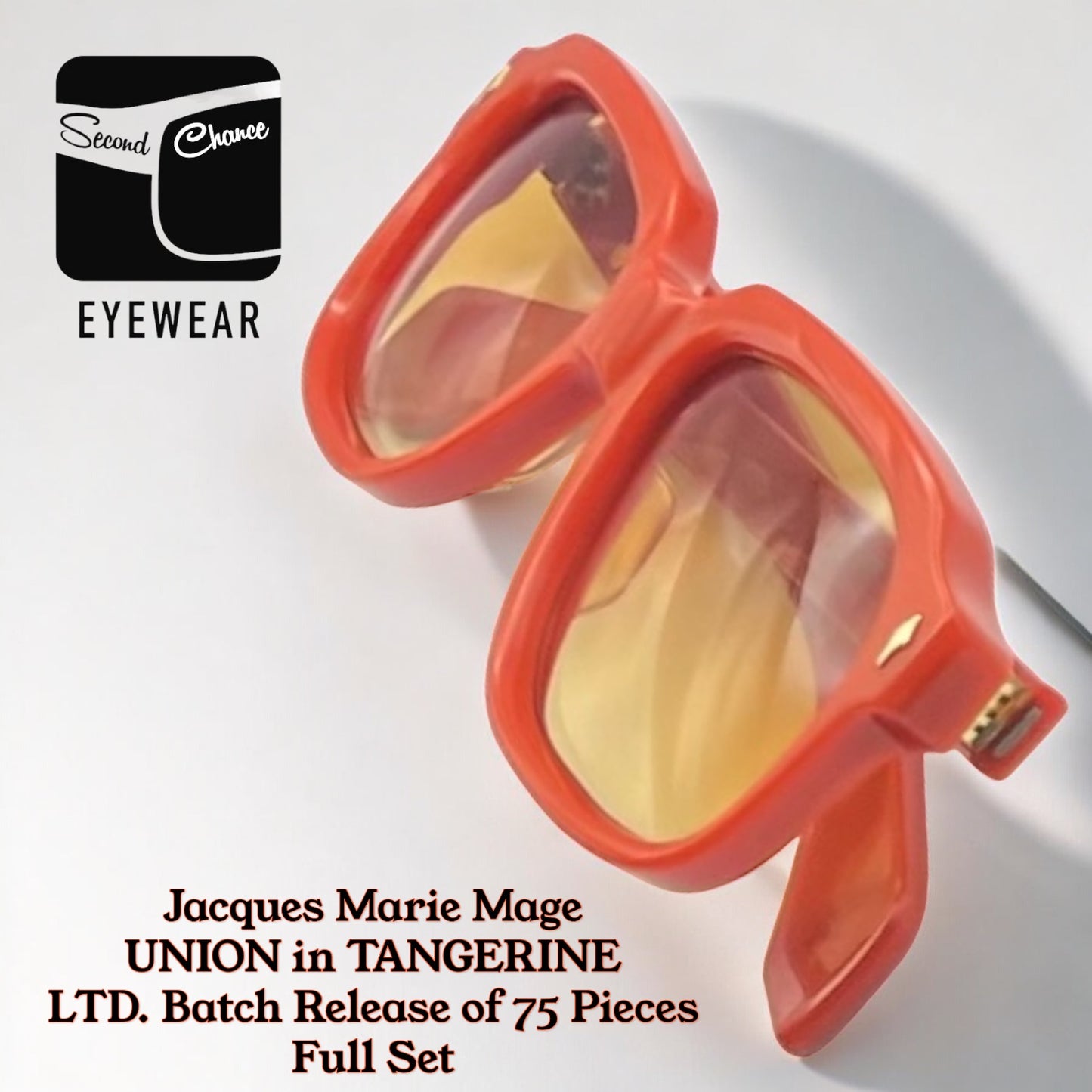 Jacques Marie Mage X UNION in TANGERINE-LTD. Batch Release of 75 Pieces
FULL SET