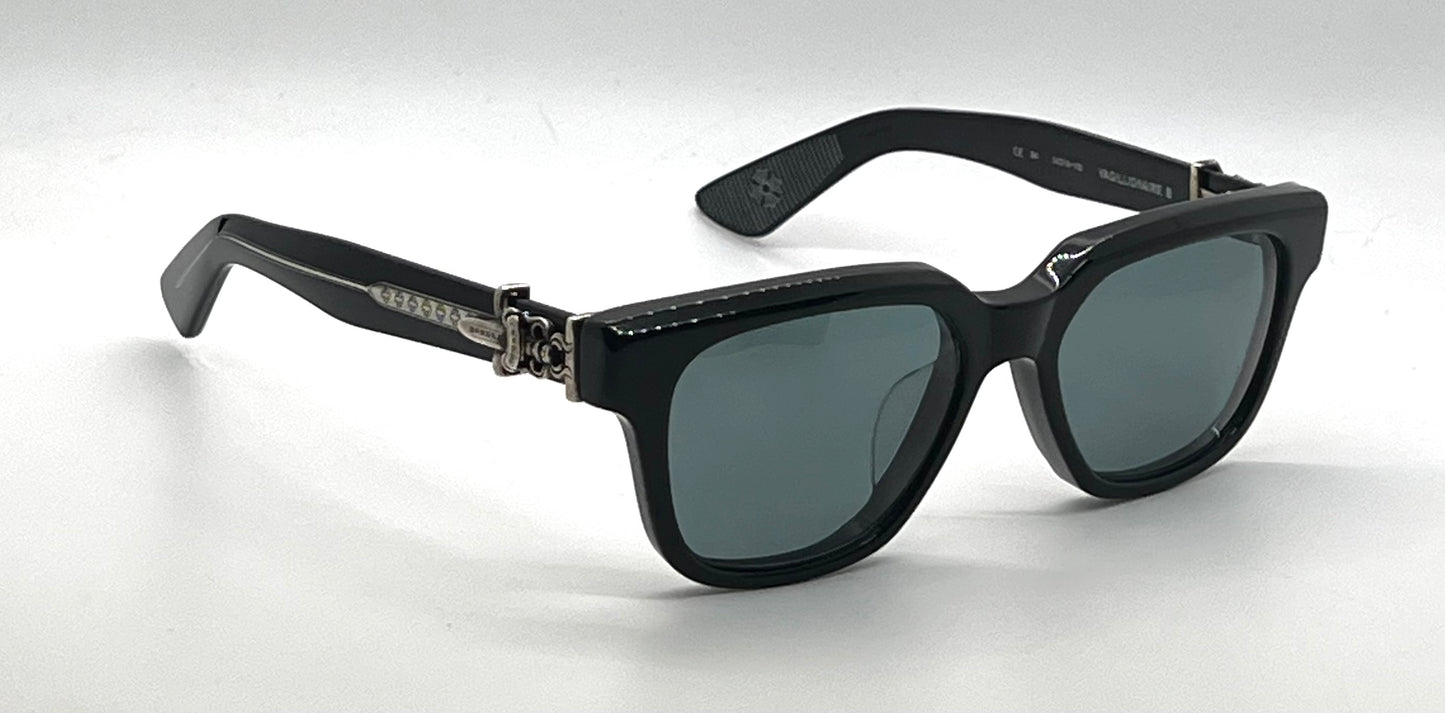 Chrome Hearts Vagillionaire II BK Zeiss Custom Sunglasses Full Kit Japan