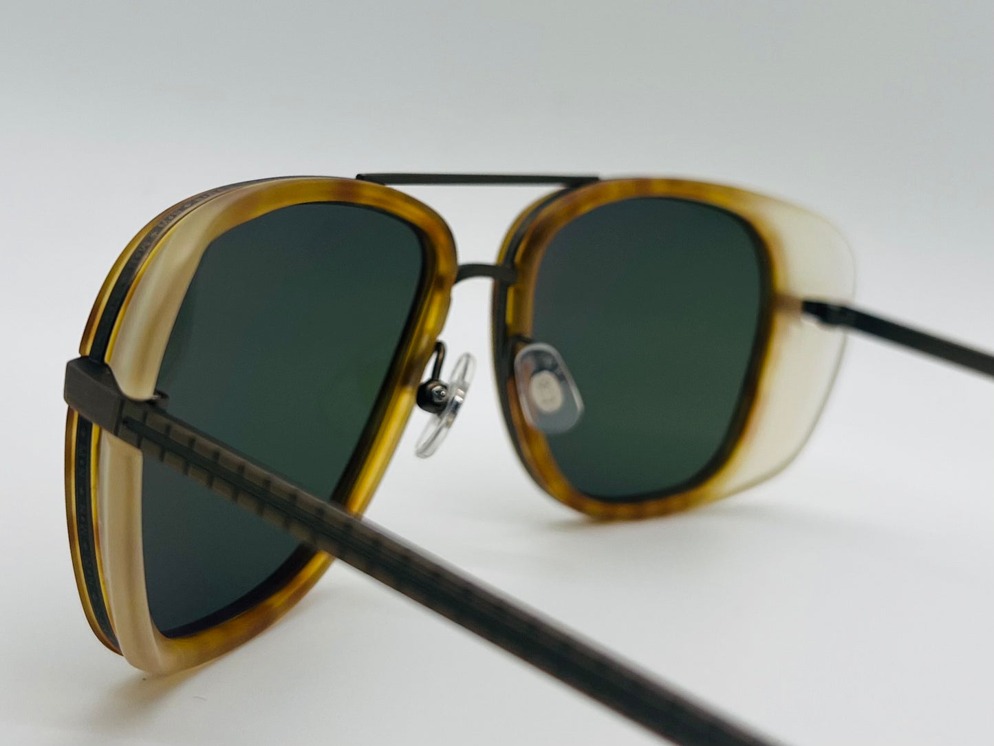 MATSUDA Sunglasses-M3023 DENT-AG 52mm-Demi-Natural/Antique Gold-Brand New In Box