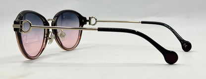 Salvatore Ferragamo SF2826 Sunglasses-New Grey/Rose Custom Gradient Lenses-Unworn