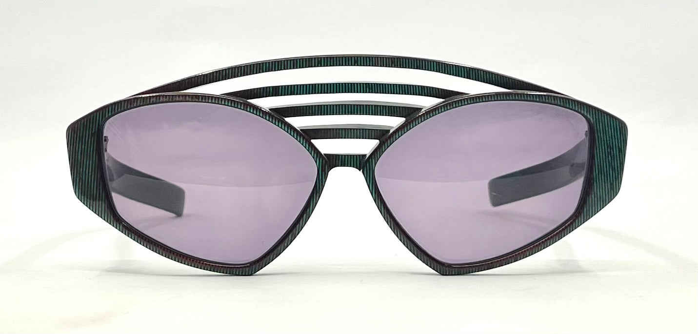 Anne Marie Beretta Archive Sunglasses ©1987 Deadstock Unworn France AMB 87 422 897