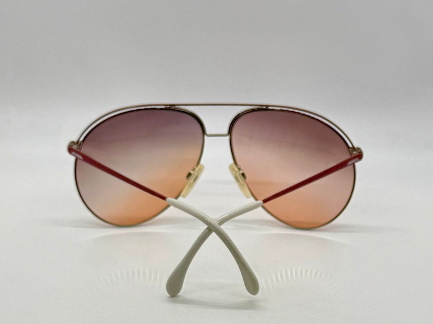 ALPINA VINTAGE Sunglasses-3302220-New Tri-Gradient Custom Tinted Lenses-60mm-UNWORN