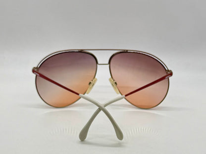 ALPINA VINTAGE Sunglasses-3302220-New Tri-Gradient Custom Tinted Lenses-60mm-UNWORN