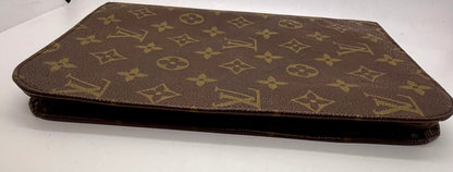 LOUIS VUITTON MONOGRAM ZIP FOLIO DOCUMENT CASE – VINTAGE