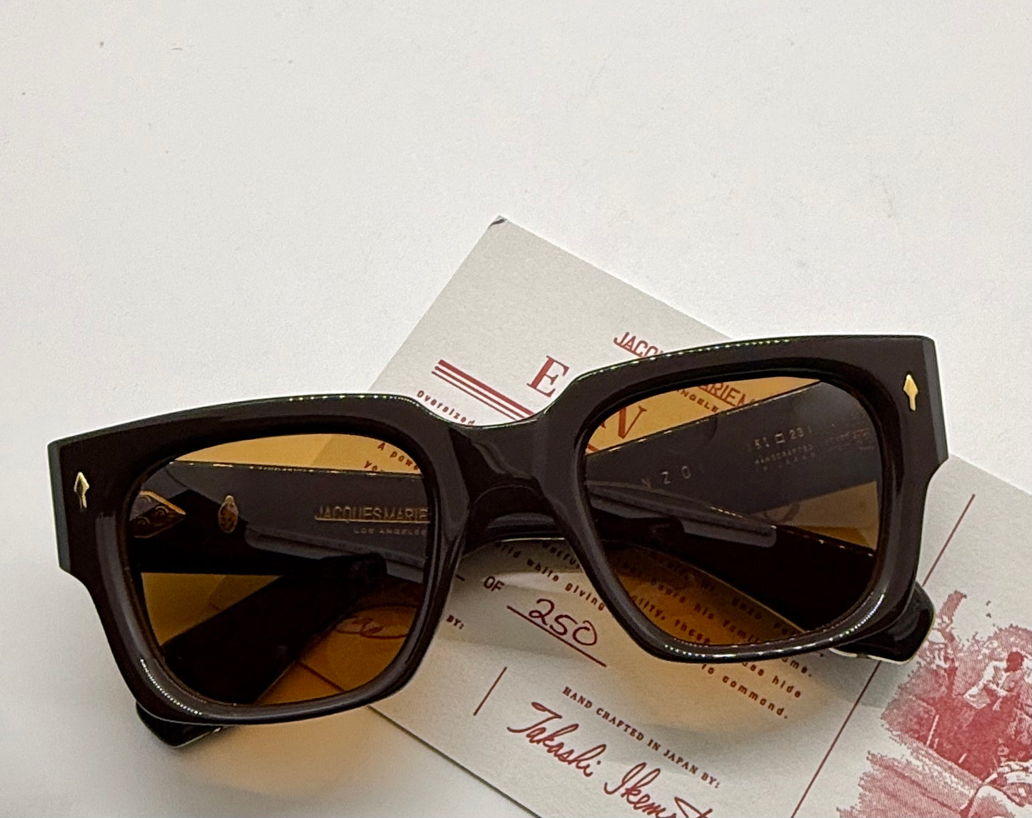 JACQUES MARIE MAGE ENZO in WALNUT-Ltd. Of 250 Pcs.-FULL KIT-BNIB