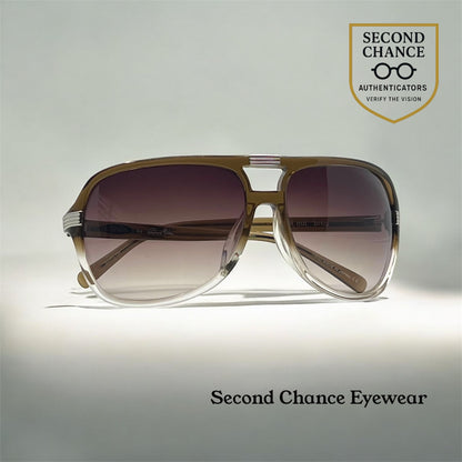 BLINDE by Richard Wilson “SHELL OUT” BRCG Japan Oversized Aviator Sunglasses