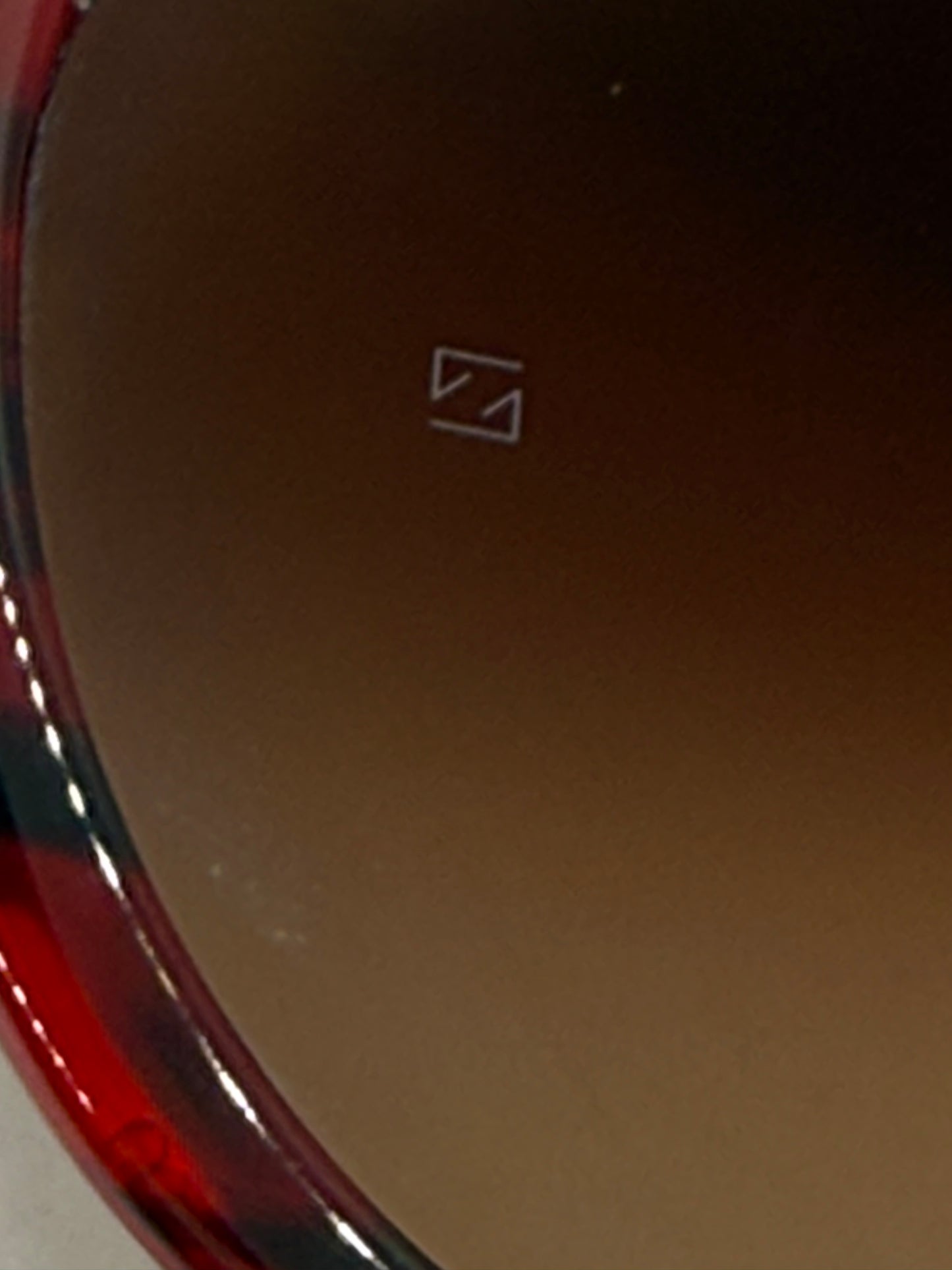 Christian Louboutin Sunglasses-LB0004 68F Red/Gold-61mm-Zeiss Lenses-New/Unworn-Italy