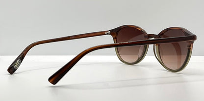 Kung Fu Eyes by Eve D – Model SCOTT 1060 – Handmade in Germany w/New, Custom Brown Gradient Lenses