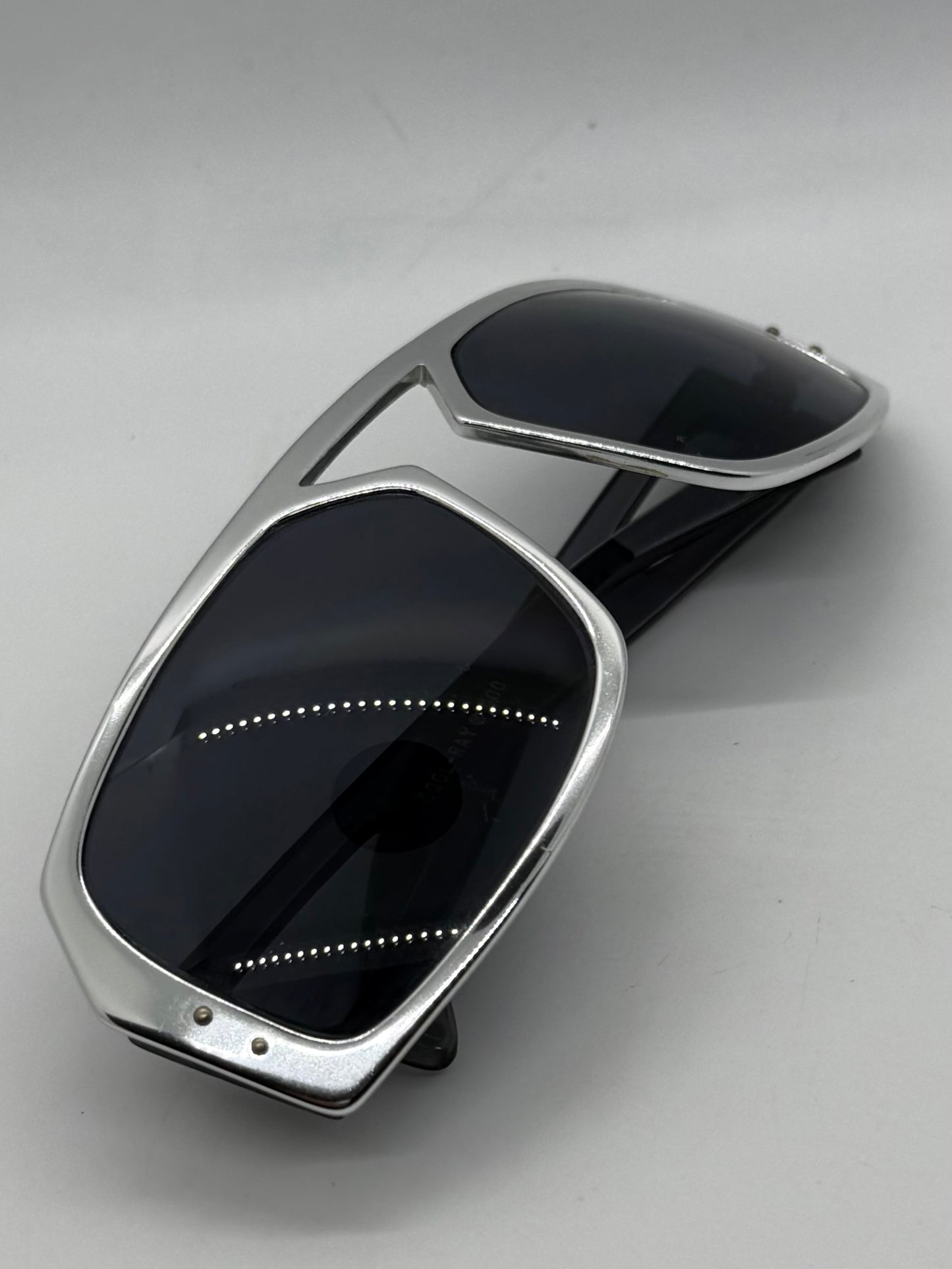 Black Watch Cool-Ray 400 VINTAGE Chrome Shield Sunglasses-DEADSTOCK/UNWORN-RARE