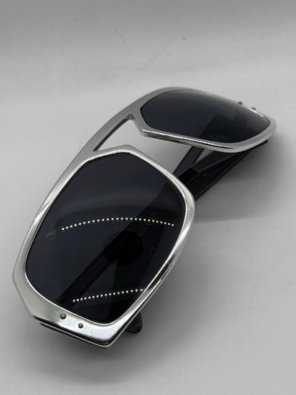 Black Watch Cool-Ray 400 VINTAGE Chrome Shield Sunglasses-DEADSTOCK/UNWORN-RARE