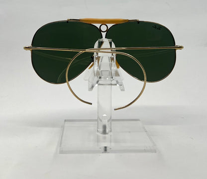 1940s B&L Ray-Ban Small-Hole Outdoorsman 12K GF – Full Kit USA-Vintage