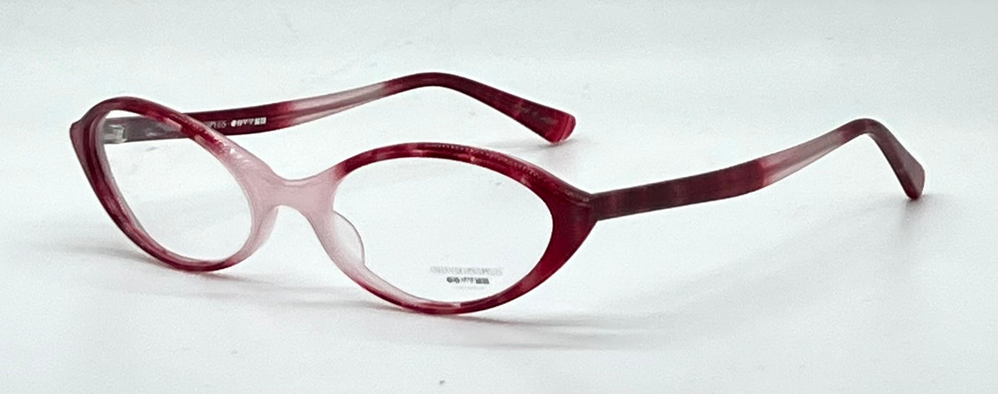 Oliver Peoples HUGO PM-Pink Marble Vintage Eyeglasses NOS/Japan