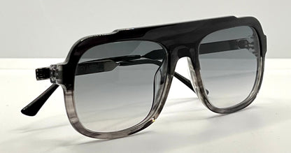 Thierry Lasry Bowery 1001 Black Grey Gradient Sunglasses 55-20-140 – Full Kit