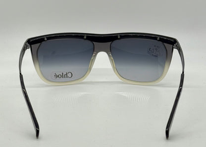 Chloé CL2186 C01-VINTAGE Shield Sunglasses-RARE/UNWORN-France-58mm-Grey Gradient