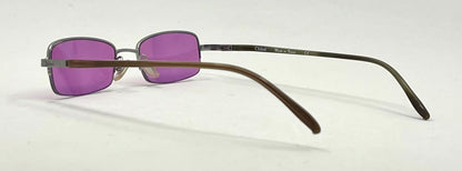 Chloé CL1105 Y2K Vintage Sunglasses w/New Solid Purple Custom Lenses-France
