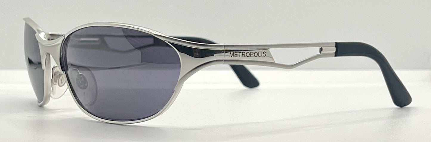 Metropolis by Marcolin Wild Spirit 0900 VINTAGE Sunglasses-Italy-63mm-NOS/UNWORN