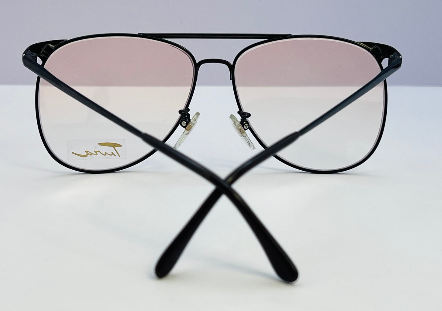 VINTAGE TURA FRAMES-Mod. 278 XL-NEW/OLD STOCK-1970’s Era Double Bridge Look-Bronze Frame