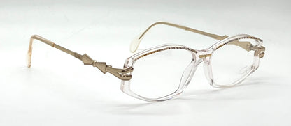 CAZAL 378 845 Crystal Eyeglasses-VINTAGE Unworn/Deadstock Made Germany-NOS