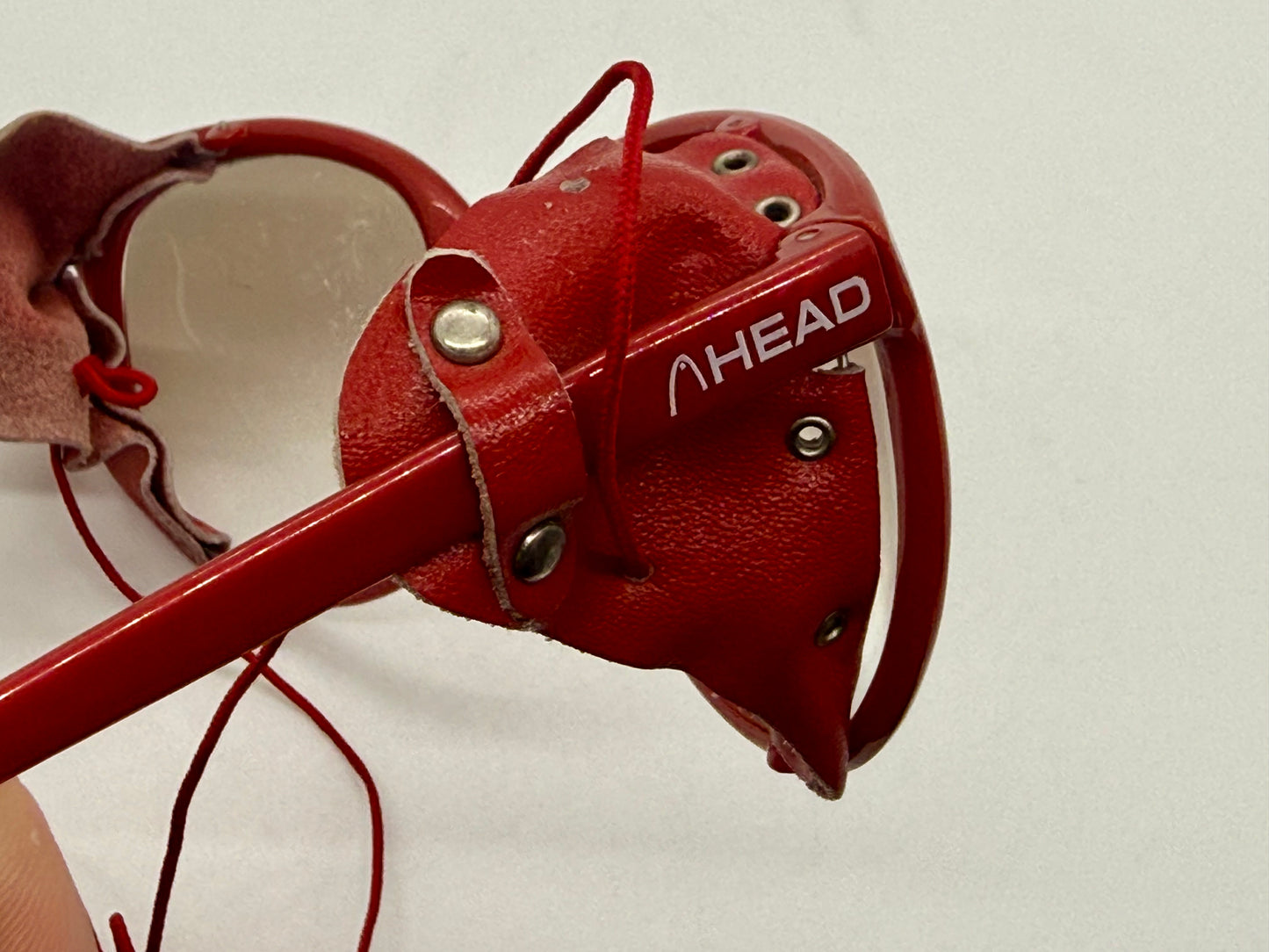 HEAD 4 PEAK Vintage Alpine Glacier Sunglasses Japan Leather Side Shields