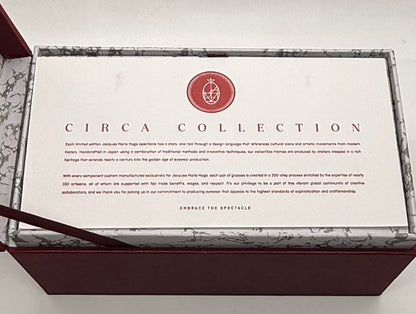 Jacques Marie Mage TORINO in SHADOW-Full Kit-New Custom Lenses-Ltd of 650 pcs.