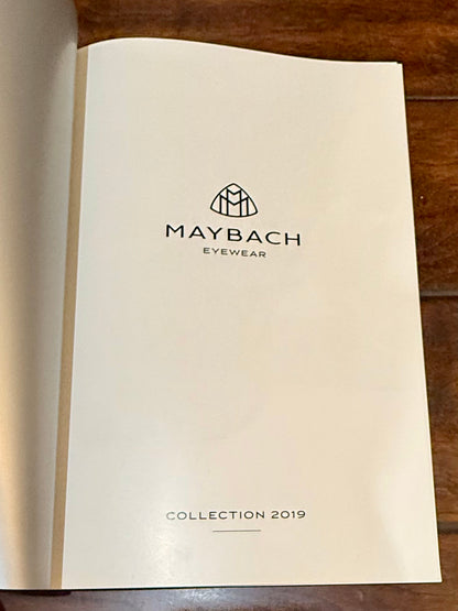 Maybach Eyewear Collection 2019 Catalog Lookbook – Authentic Luxury Archive
