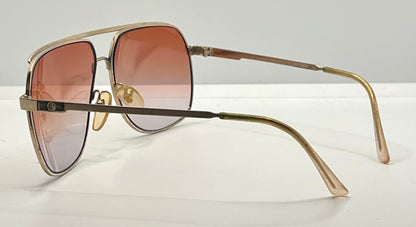 Alfa Romeo 49-212 Vintage Sunglasses w/New Gradient Custom Tinted Lenses-