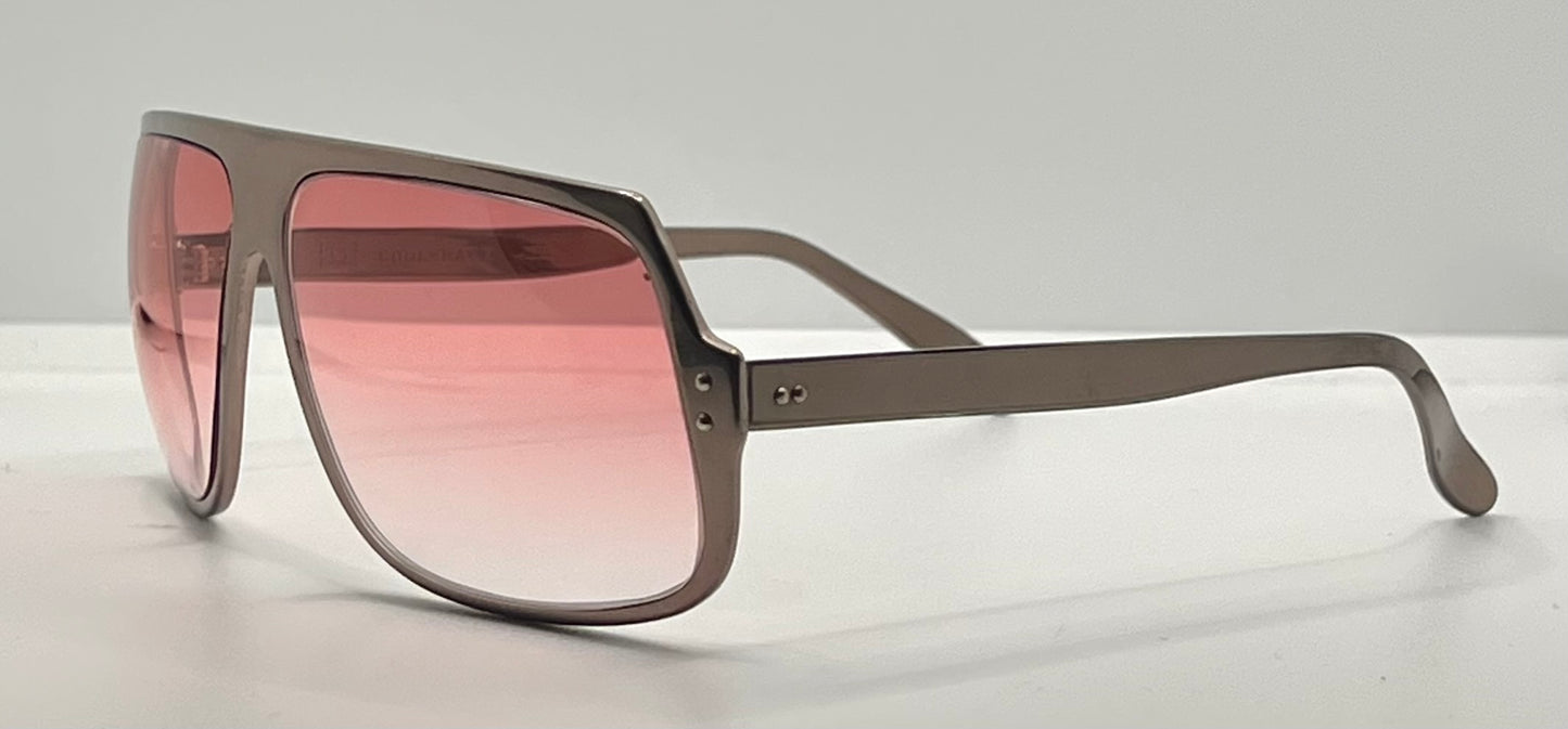 Polaroid Cool Ray 425 Vintage Sunglasses w/New Gradient Rose Tinted Lenses