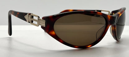 Fendi Fendissime F573 Wraparound Sunglasses-Vintage Deadstock-Unworn-Italy