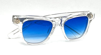Jacques Marie Mage FITZGERALD in CLEAR 2-Limited 450-Full Kit-Blue Gradient Custom Lenses