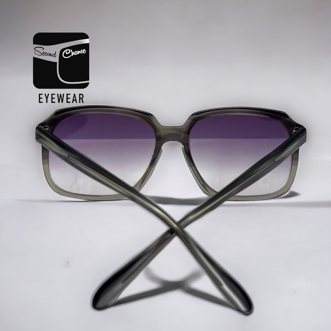 Vintage RODENSTOCK RENO Frames-RENEWED with NEW “Berko’s Designs” Custom Lavender Gradient Lenses