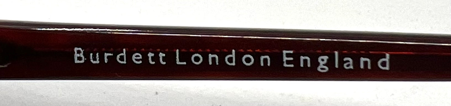 Burdett London Chelsea See Mod B-Vintage Sunglasses-Unworn-New Custom Lenses