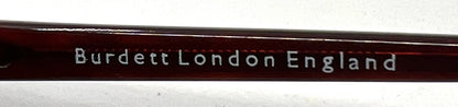 Burdett London Chelsea See Mod B-Vintage Sunglasses-Unworn-New Custom Lenses
