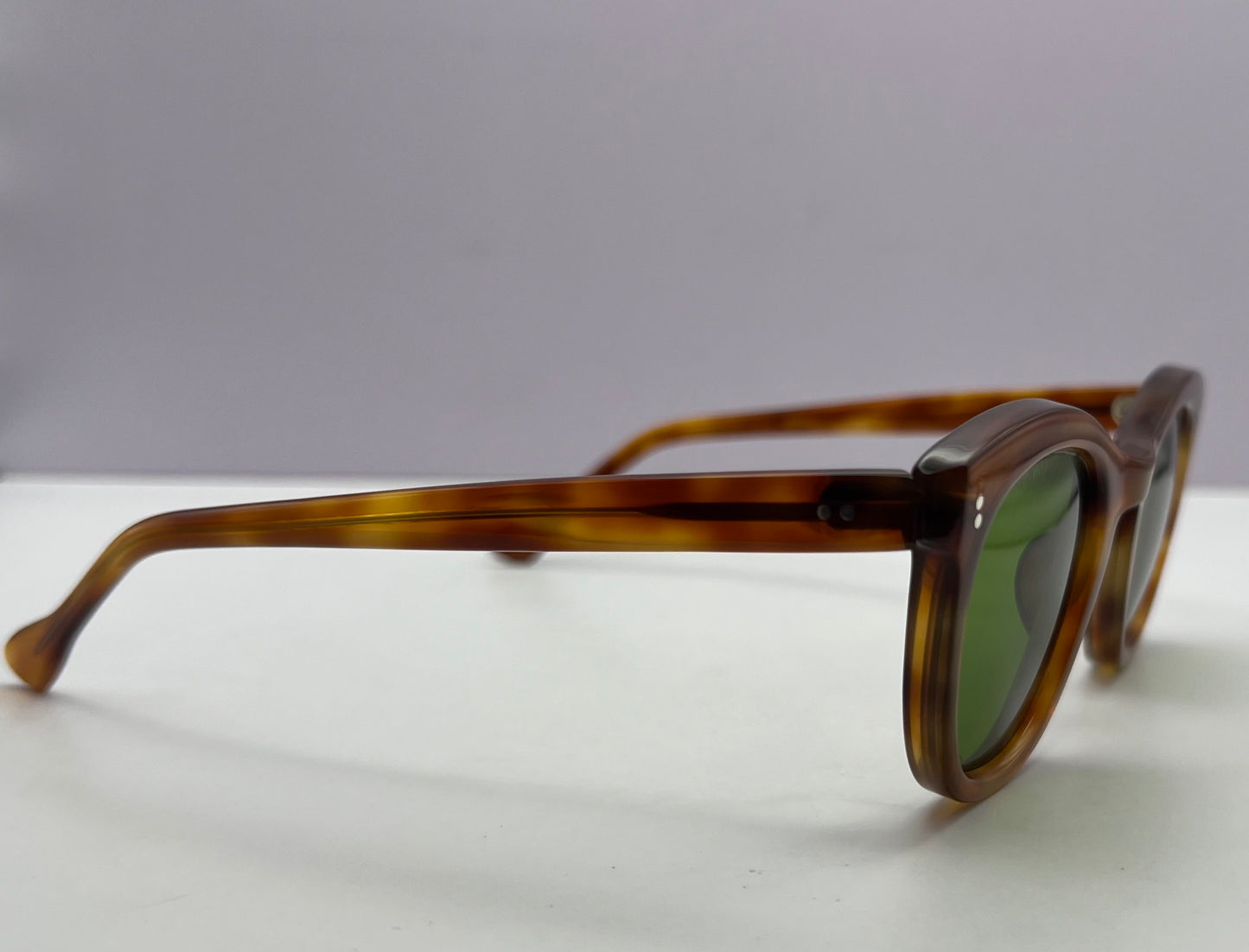 Vintage 1940's Handmade Acetate Sunglasses-New/Old Stock-with New Berko's Designs Lenses