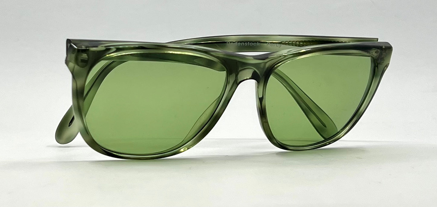 Rodenstock Percy Vintage German Sunglasses w/New Custom Green Lenses-Unworn