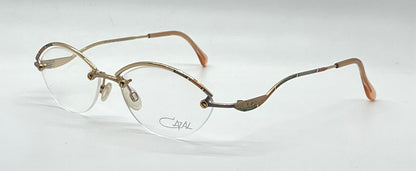 CAZAL 702 Col. 740 NOS/Unworn-Semi Rimless VINTAGE Eyeglasses-Germany
