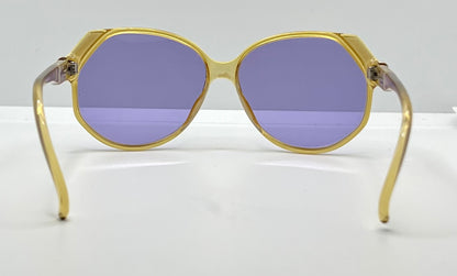 CHRISTIAN DIOR 2255 20 – Vintage Sunglasses w/New,  Custom Lavender Lenses-Germany