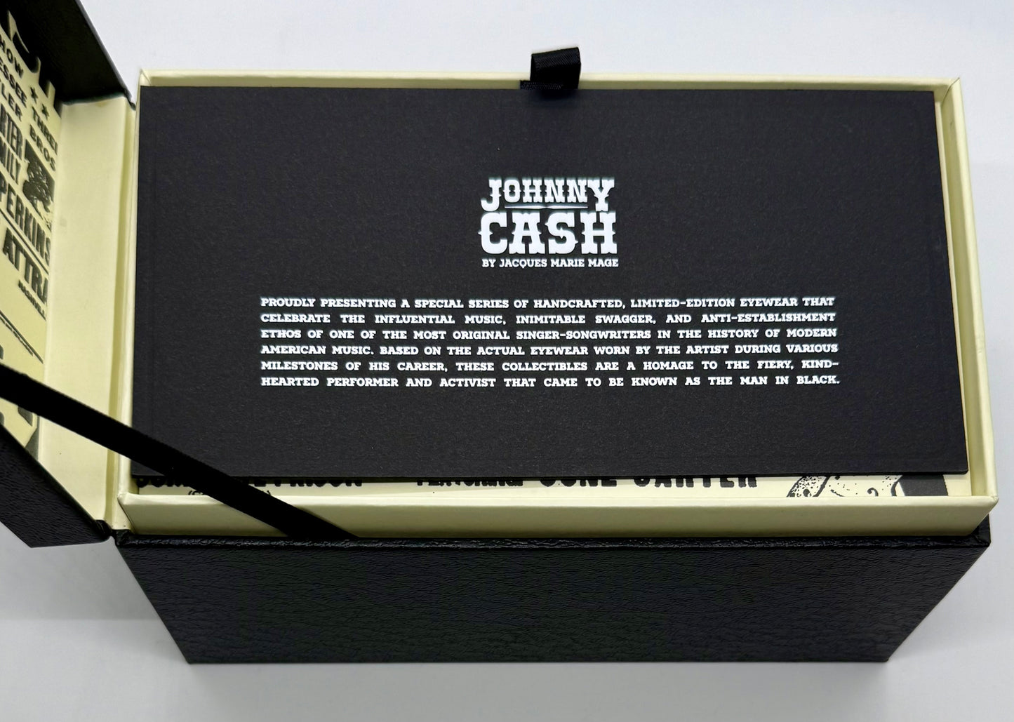 Jacques Marie Mage QUENTIN SAMOA-Johnny Cash/JMMQU-15D-Unworn-Full Kit