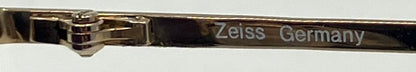ZEISS Germany 6840 – Vintage Metal Sunglasses-New Gradient Custom Lenses-Unworn