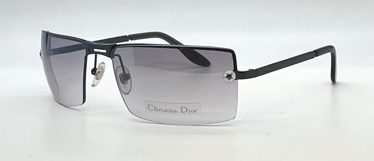 Dior Adiorable 2 Vintage Y2K Rimless Gray Sunglasses Unworn Original Case Italy
-Unworn/Original Case