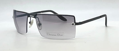 Dior Adiorable 2 Vintage Y2K Rimless Gray Sunglasses Unworn Original Case Italy
-Unworn/Original Case